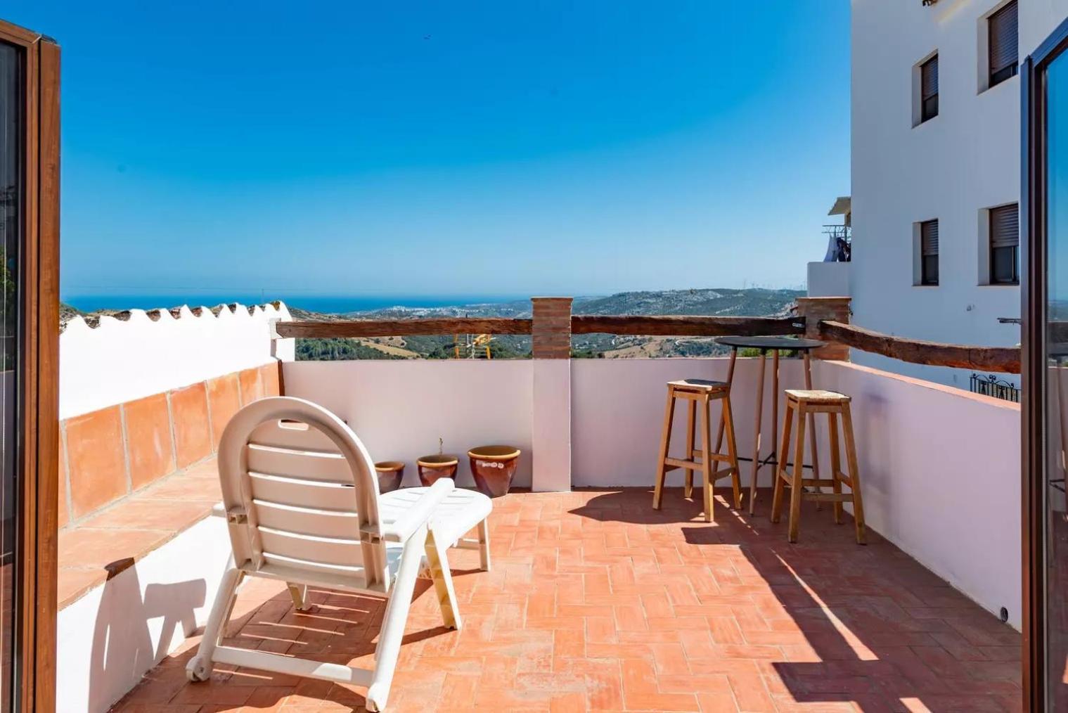 La Casita De Casares Apartment Bagian luar foto