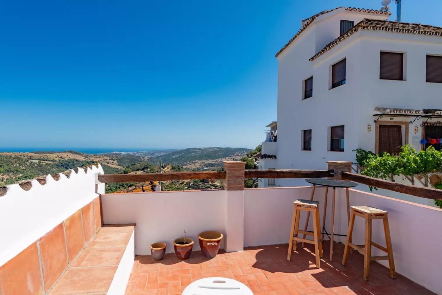 La Casita De Casares Apartment Bagian luar foto