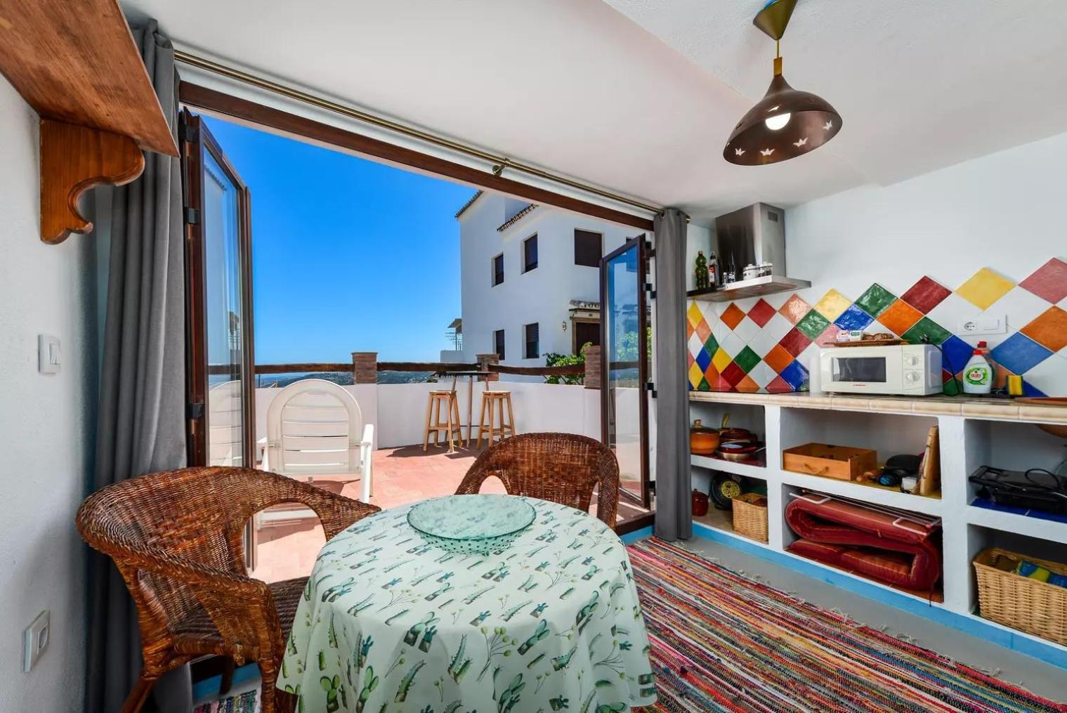 La Casita De Casares Apartment Bagian luar foto