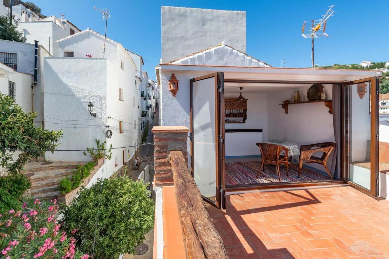 La Casita De Casares Apartment Bagian luar foto