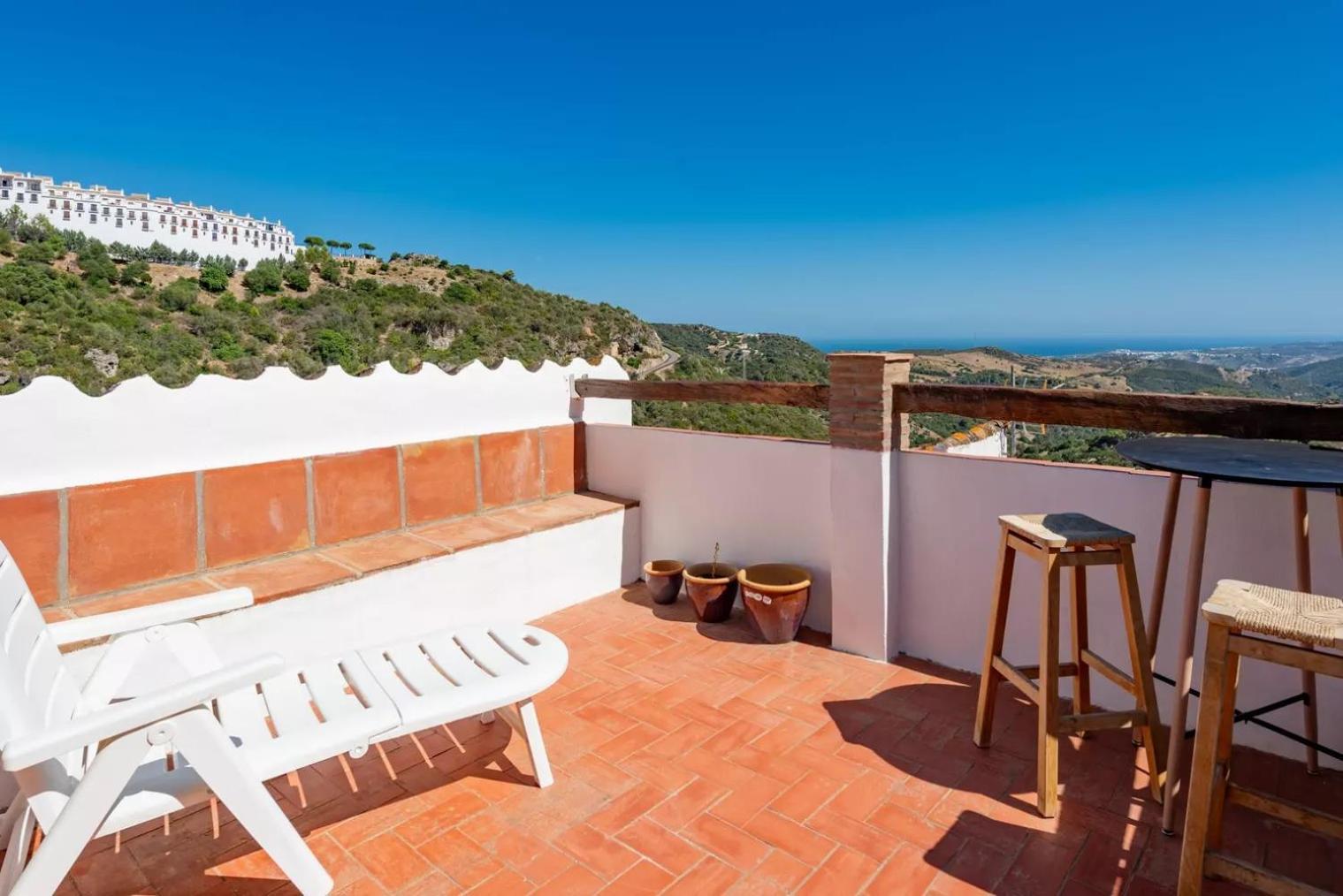 La Casita De Casares Apartment Bagian luar foto