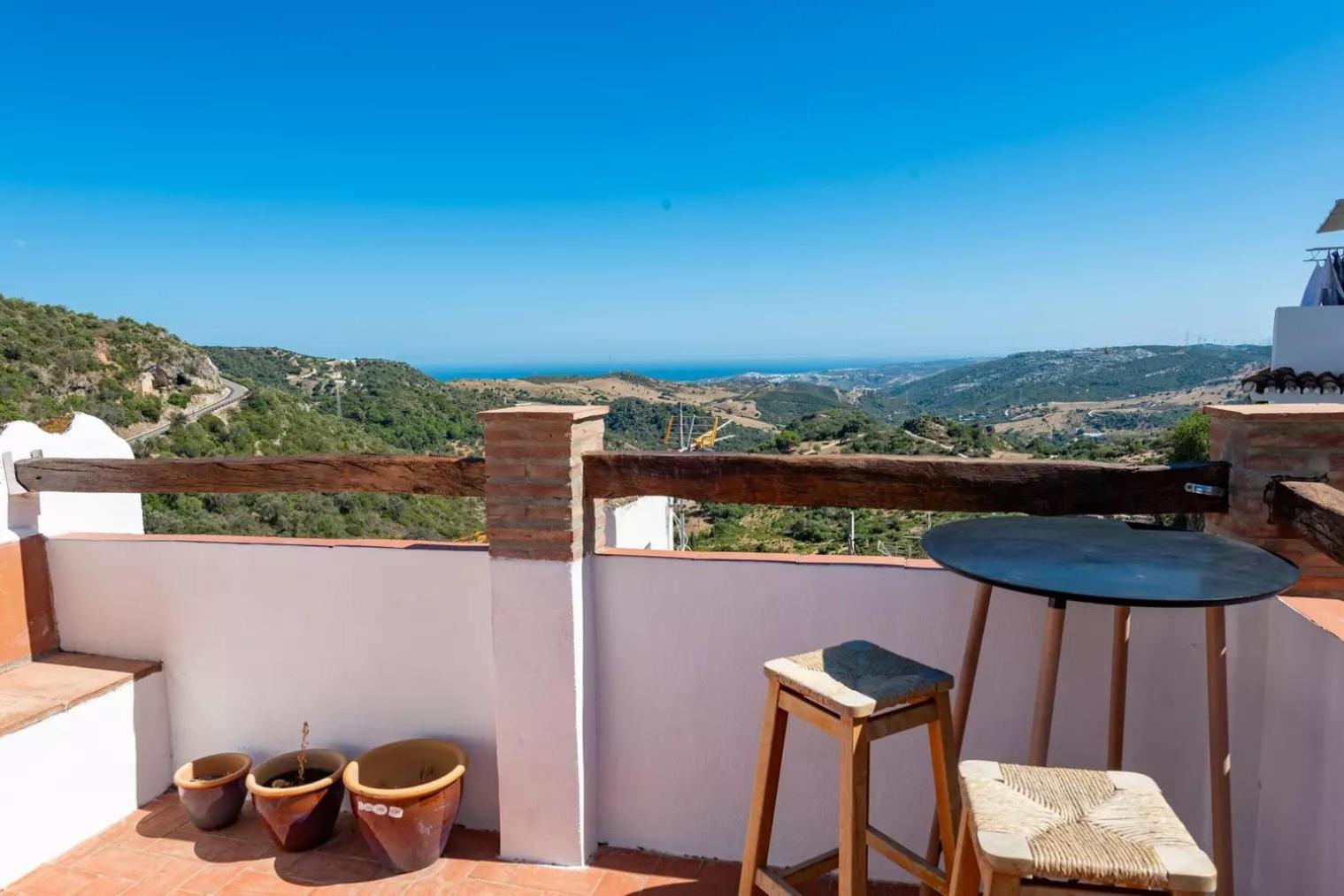 La Casita De Casares Apartment Bagian luar foto